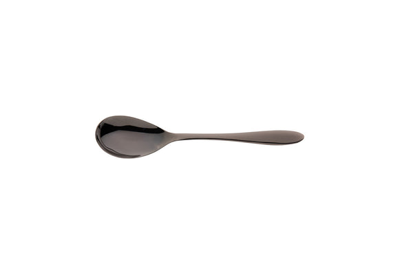 Gioia PVD Gun Metal 18/10 cuillere a dessert 18 cm