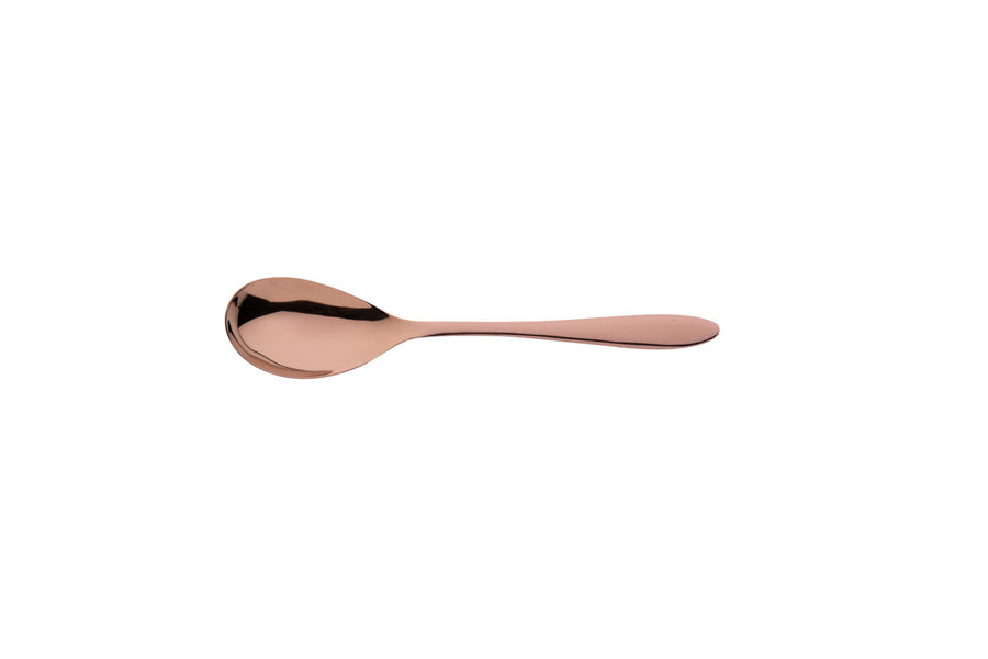 Gioia PVD stonewash Mat Bronze 18/10 dessert spoo