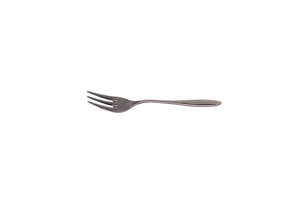 Gioia PVD Gun Metal 18/10 fourchette a gateau  14,5 cm
