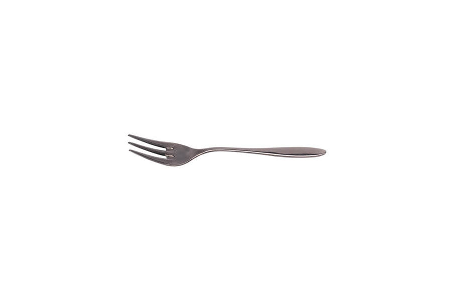Gioia PVD Gun Metal 18/10 fourchette a gateau  14,5 cm