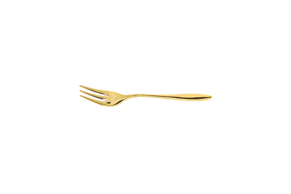 Gioia PVD Dore 18/10 fourchette a gateau 14,5 cm