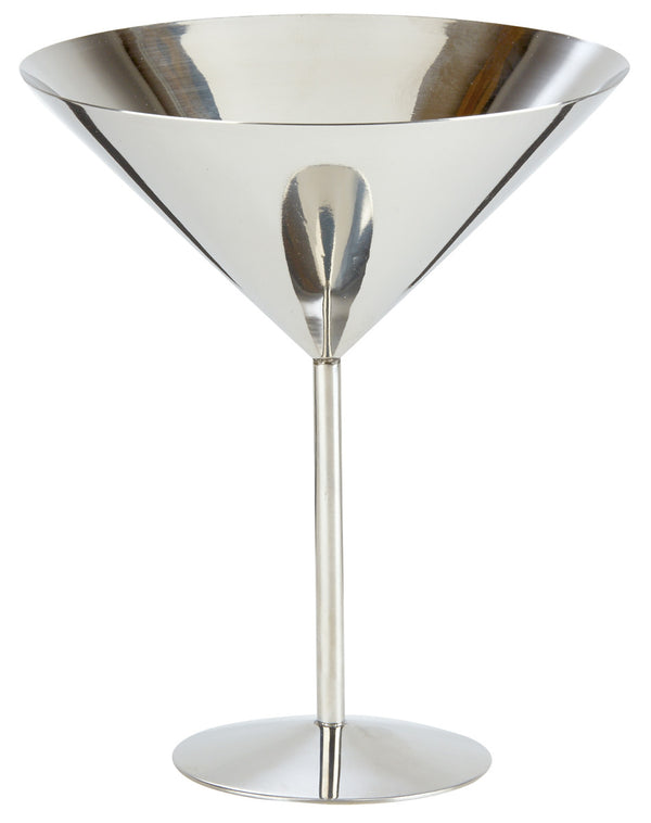 Inox acier martini verre haut 520 ml