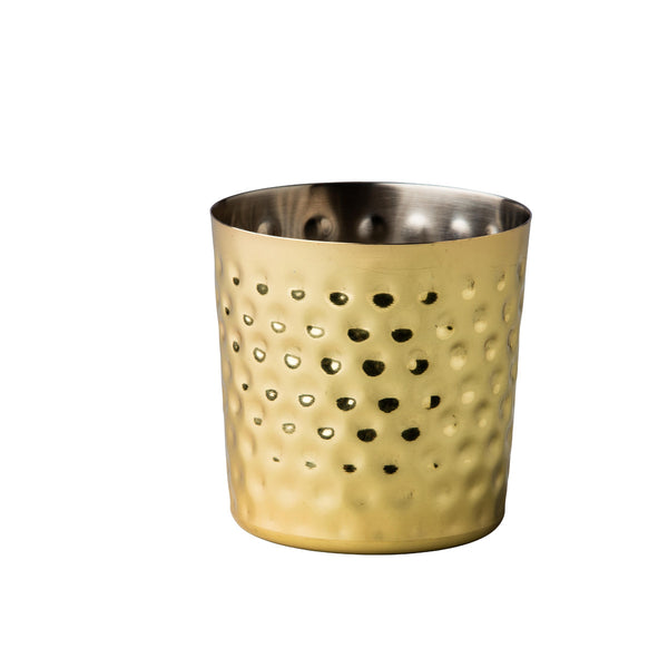 Elements St/St  Tasse straight dore hamered
