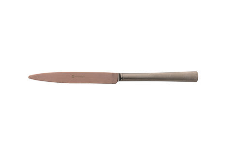 Couteau de table SR 18/10 mat choco/anthracite 24,1 cm