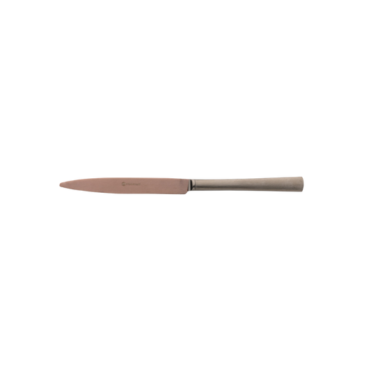 Couteau de table SR 18/10 mat choco/anthracite 24,1 cm