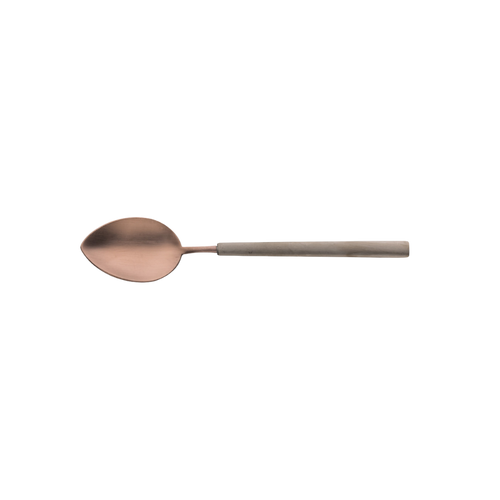 Cuillère de table SR 18/10 mat choco/anthracite 20,4 cm