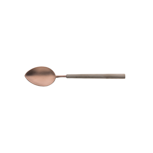 Cuillère de table SR 18/10 mat choco/anthracite 20,4 cm