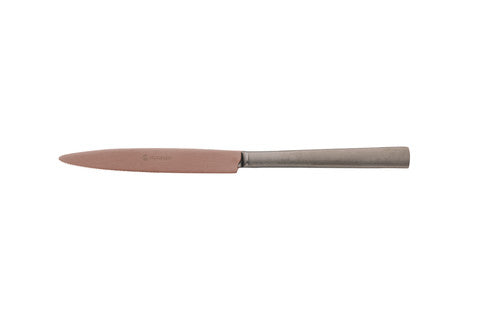 Couteau à dessert 18/10 mat choco/anthracite 20,5 cm