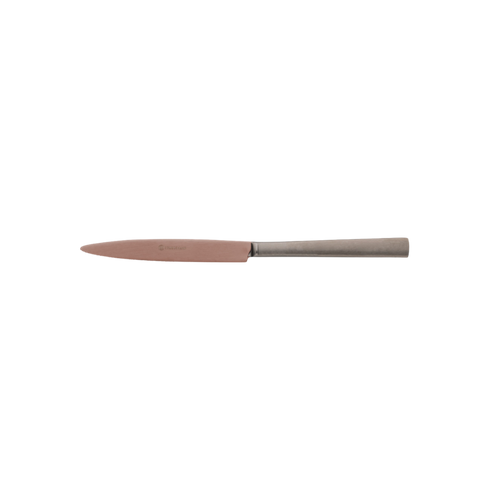 Couteau à dessert 18/10 mat choco/anthracite 20,5 cm