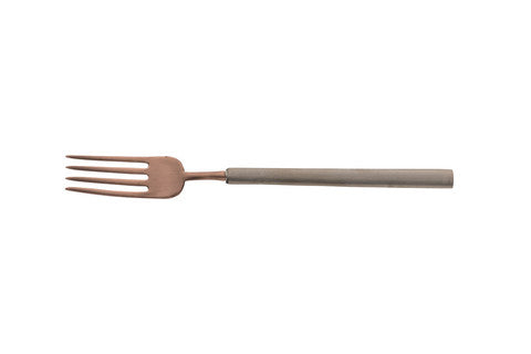 Fourchette à dessert 18/10 mat choco/anthracite 17,4 cm