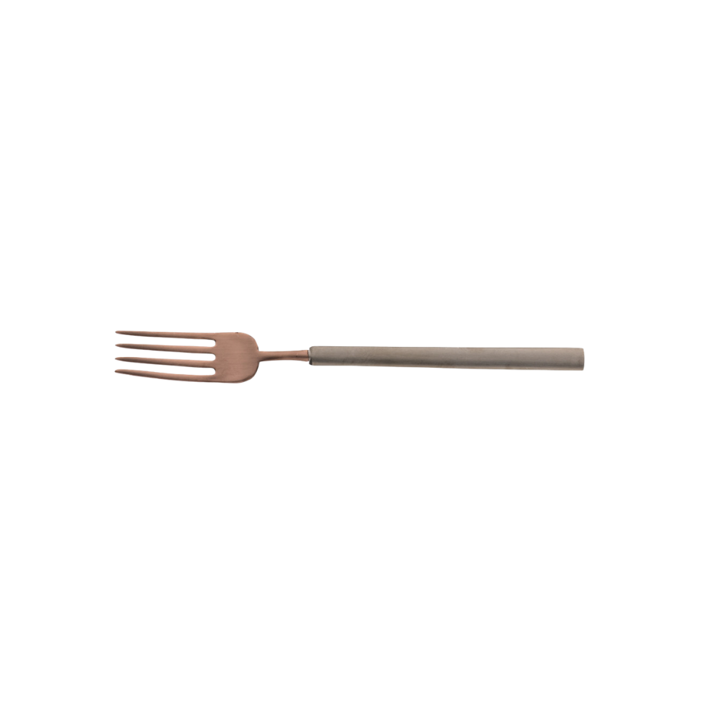 Fourchette à dessert 18/10 mat choco/anthracite 17,4 cm