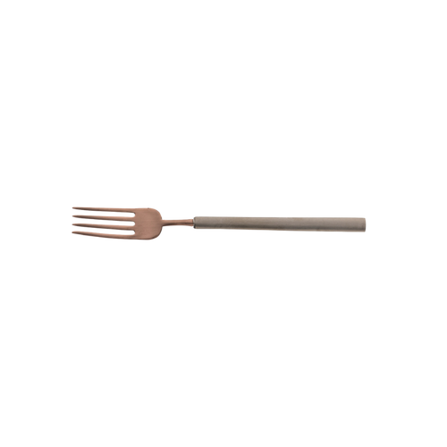 Fourchette à dessert 18/10 mat choco/anthracite 17,4 cm