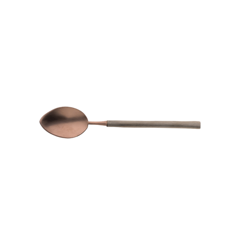 Cuillère à café 18/10 mat choco/anthracite 10,3 cm