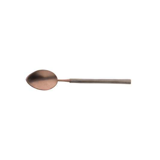 Cuillère à café 18/10 mat choco/anthracite 10,3 cm