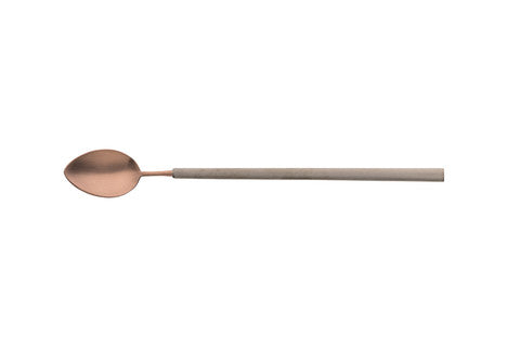 Cuillère à sorbet 18/10 mat choco/anthracite 21,0cm