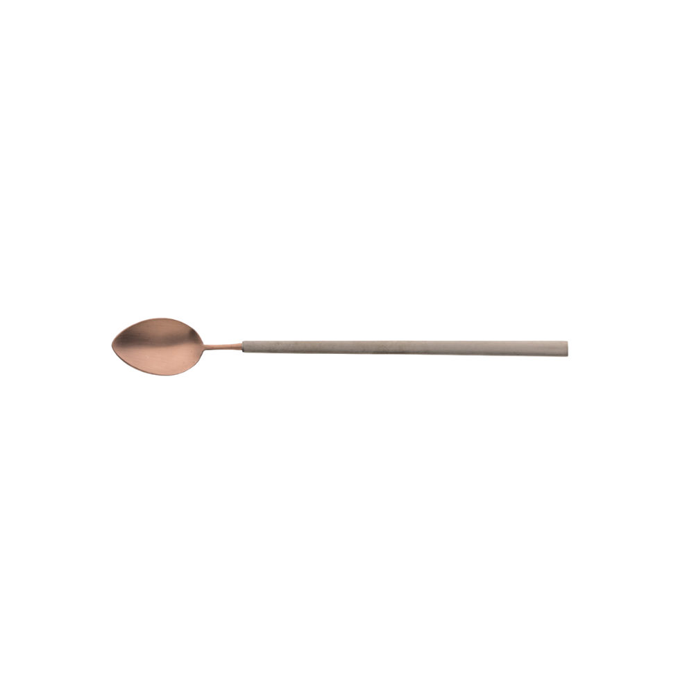 Cuillère à sorbet 18/10 mat choco/anthracite 21,0cm