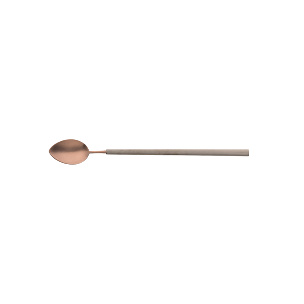 Cuillère à sorbet 18/10 mat choco/anthracite 21,0cm