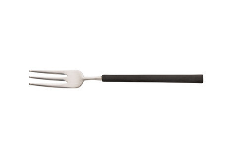 Fourchette à gâteau 18/10 vintage noir mat 13,8 cm