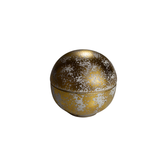 Bol boule avec couvercle Gold Luster 12 cm