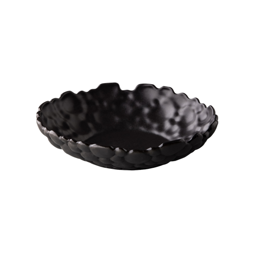 Bol coupe Bubble noir 24,5 x 5,5 cm