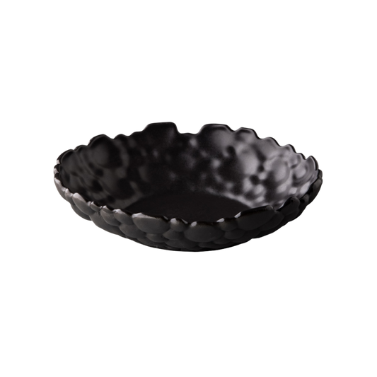 Bol coupe Bubble noir 24,5 x 5,5 cm