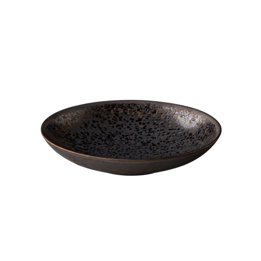 Assiette creuse bronze Rock 16 x 3 cm
