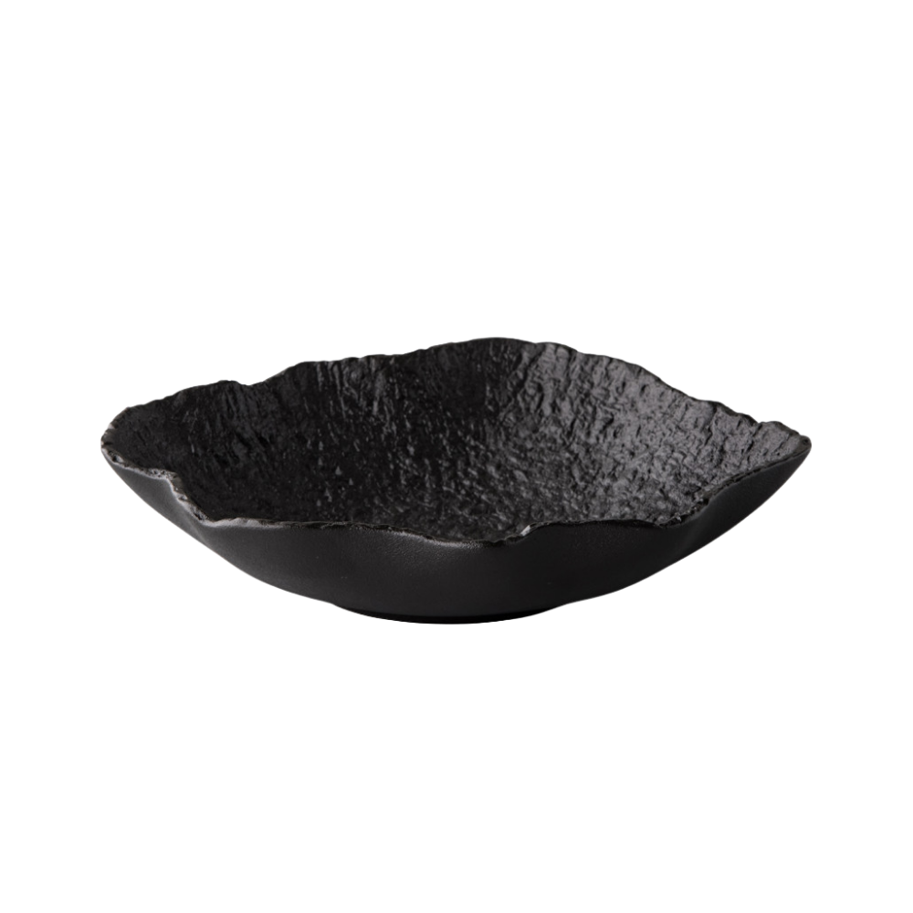 Bol noir Rock 19,2 x 4,4 cm