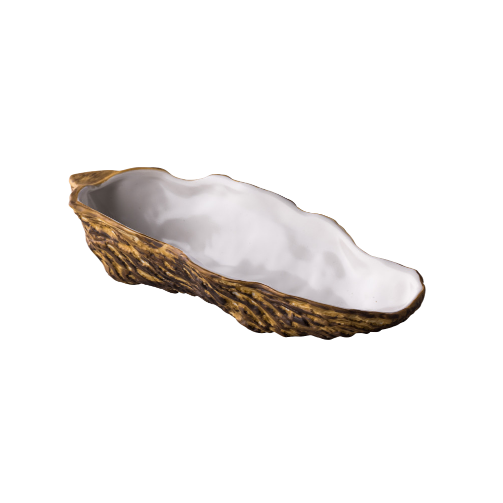 Coquille d'huître 24 x 10,6 x 5 cm