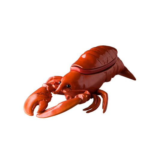 Homard rouge décoratif 34,5 x 21 x 9,5 cm