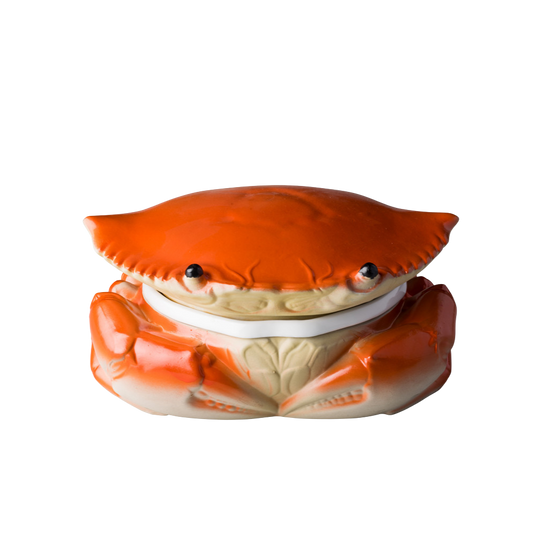 Pot crabe rouge avec couvercle 25 x 9 cm