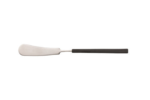 Couteau à beurre 18/10 vintage noir mat 15,6 cm