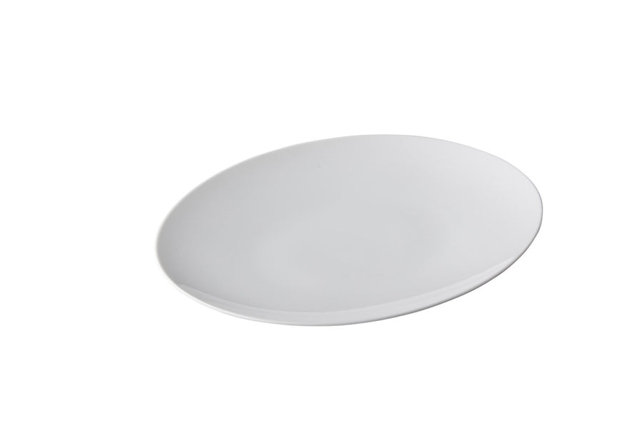 Q Basique ovale assiette 30 x 27 cm