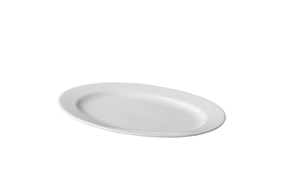 Q Basique Ovale Plat de service 22 x 15.5 cm