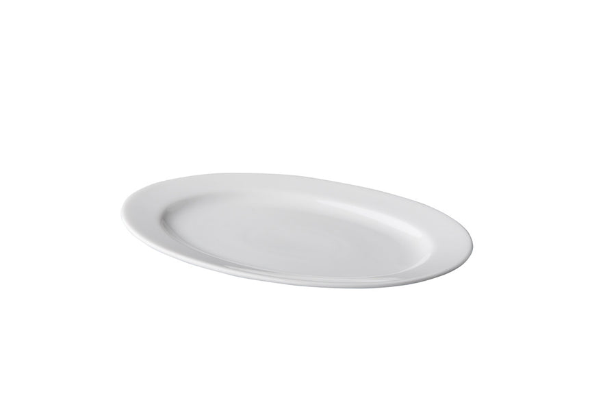 Q Basique Ovale Plat de service 22 x 15.5 cm