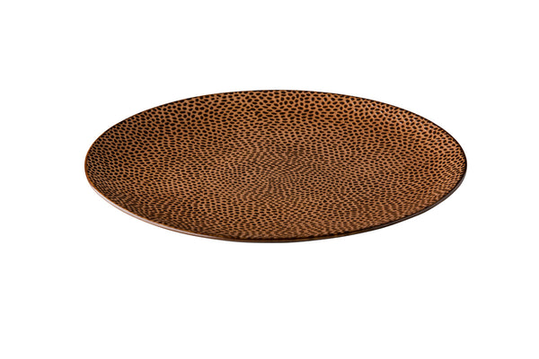 Assiette coupe Leopard