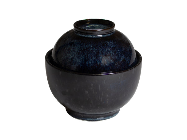 Sakura bol avec couvercle bleu 13 x 8 cm 600 ml