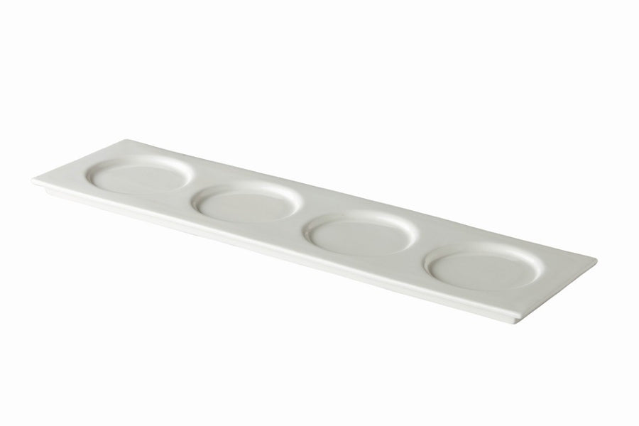 QFC Presentation assiette pour 4 bols 51 x 14 cm