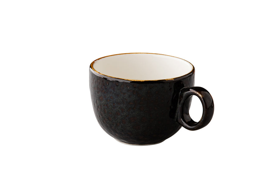 Jersey latte tasse a cafe empilable marron 350 ml