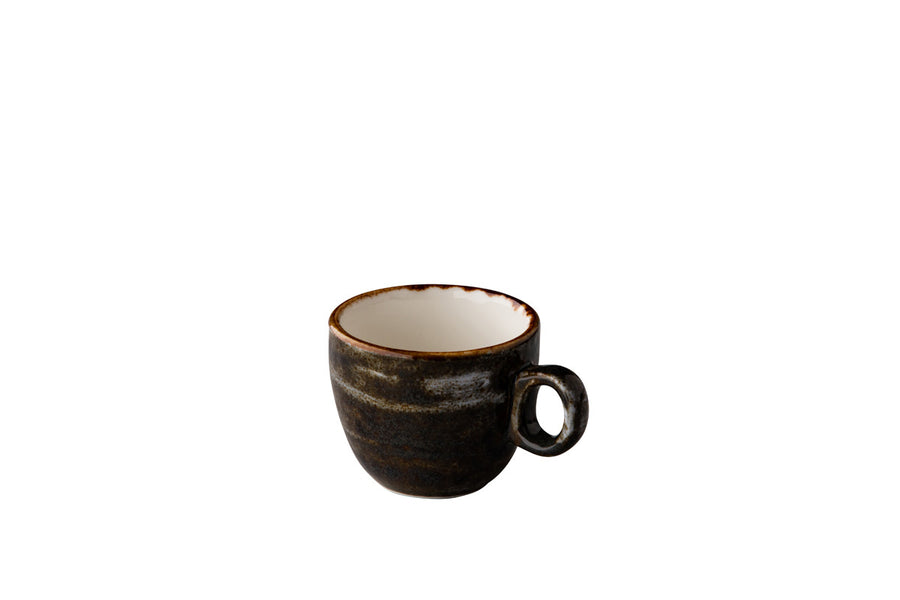Jersey espresso Tasse empilable marron 80 ml