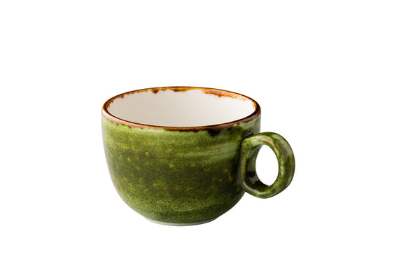 Jersey latte tasse a cafe empilable vert 350 ml