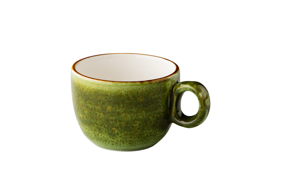 Jersey tasse a cafe empilable vert 160 ml