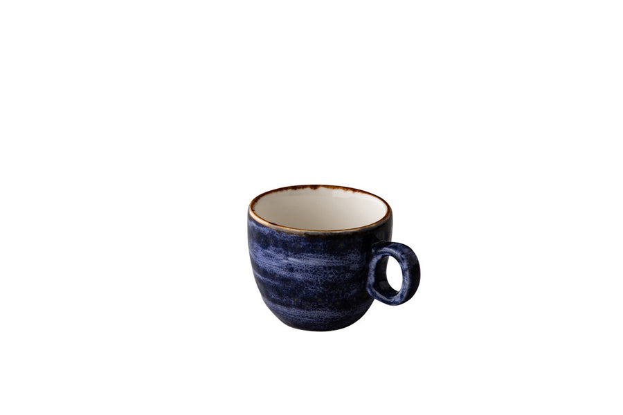 Jersey espresso tasse empilable bleu 80 ml