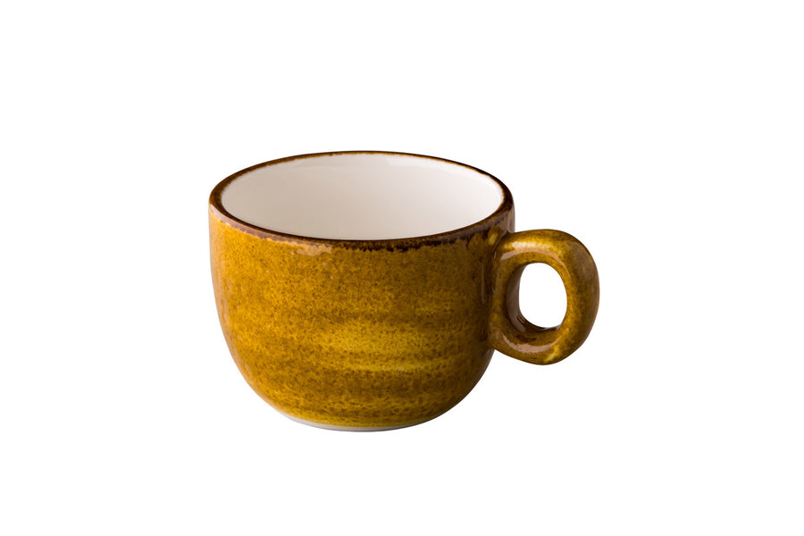 Jersey cafe empilable jaune 160 ml