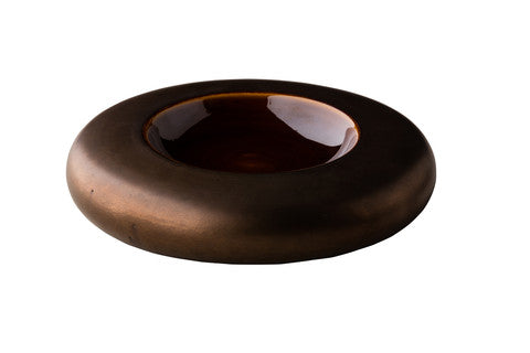 Donut Gold Metallic 22 cm
