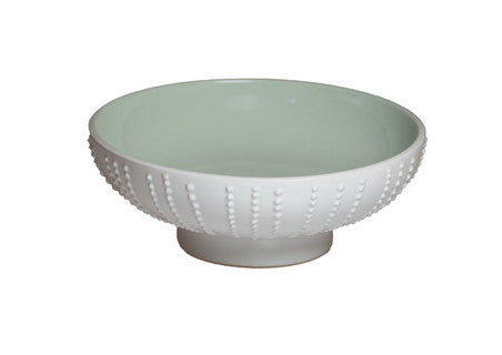 Bol Urchin céladon vert/blanc 8,5 x 6,5 cm 800ml
