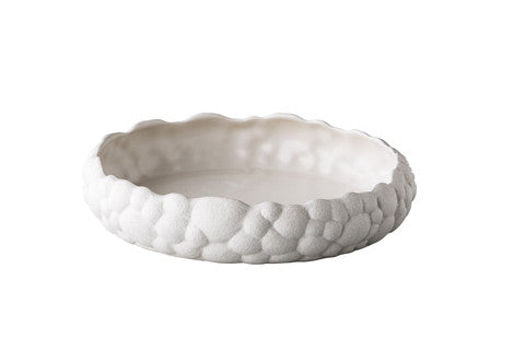 Bol incurvé Bubble blanc 24,5 x 5,5 cm 1500ml