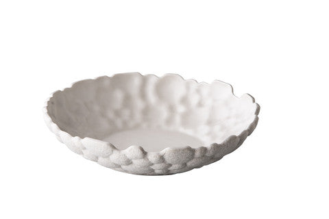 Bol coupe Bubble blanc 24 x 5,5 cm