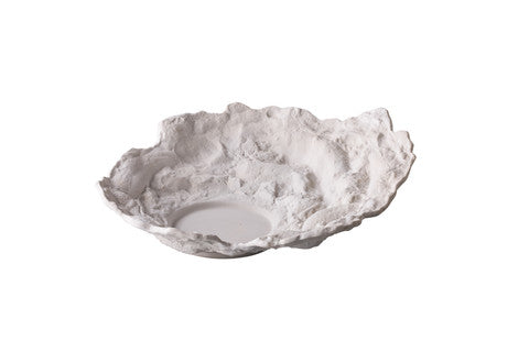Assiette Everest blanche 28 x 6,7 cm