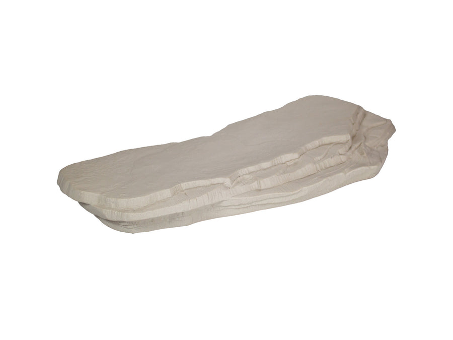 Earth rectangulaire assiette 34 x 13 cm