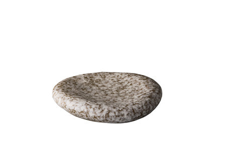 Assiette Pillow grise Rock 11,1 x 2,4 cm
